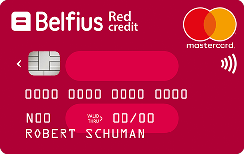 Belfius Mastercard Red kredietkaart