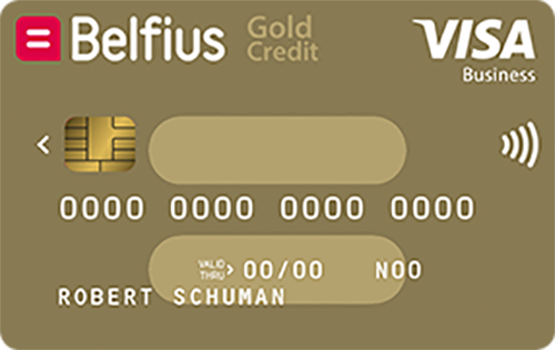 Belfius Visa Business Gold | Online aanvragen