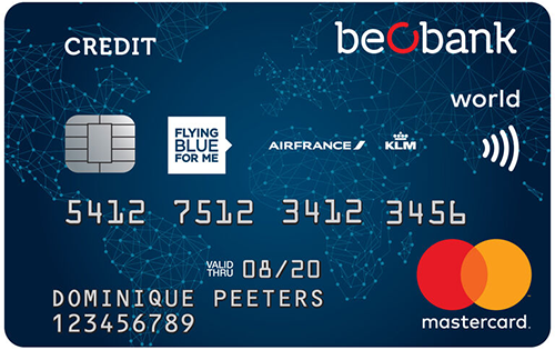 Beobank Flying Blue World Mastercard